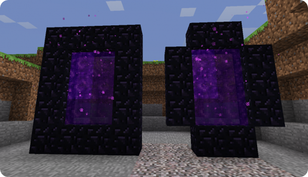 HOW TO MAKE A NETHER PORTAL