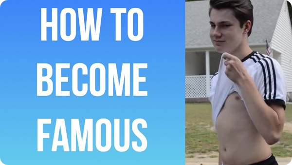 How to become famous