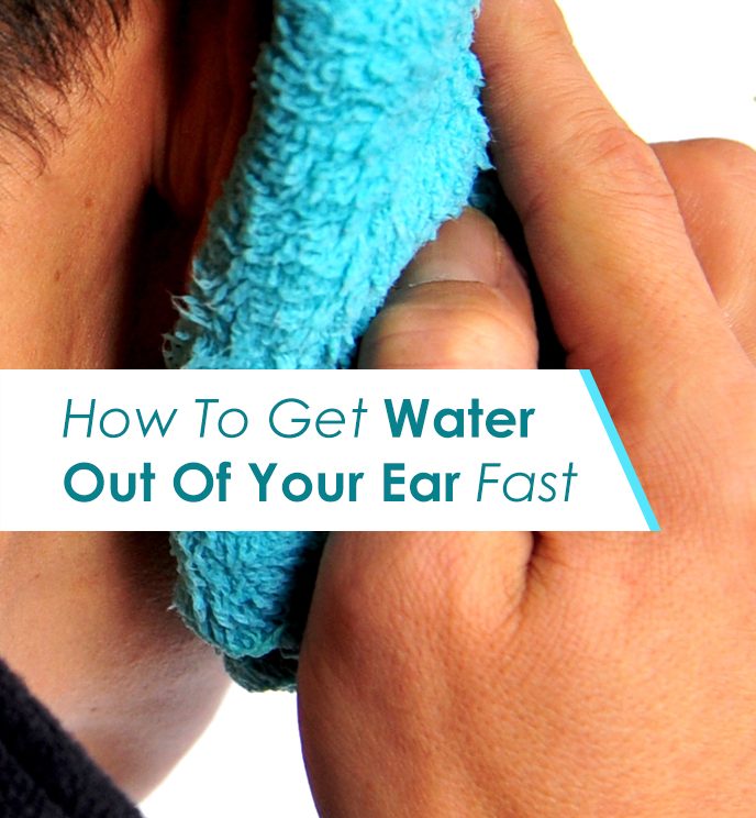 How to get water out of your ear