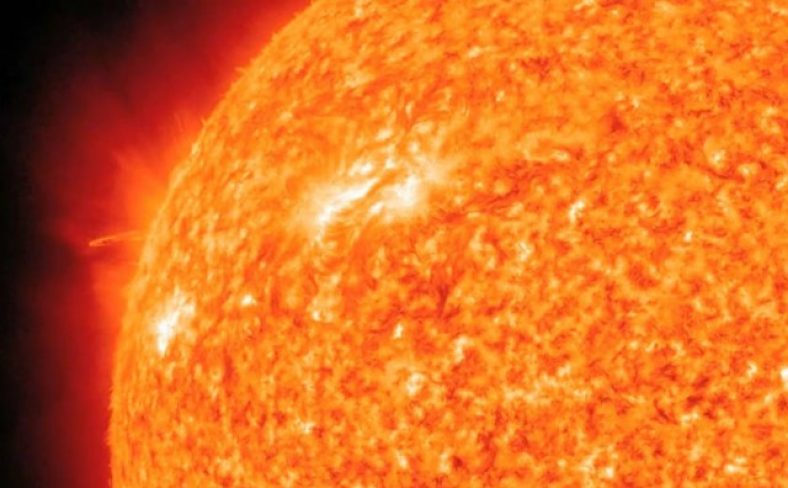 how hot is the sun