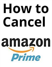 How to cancel amazon prime
