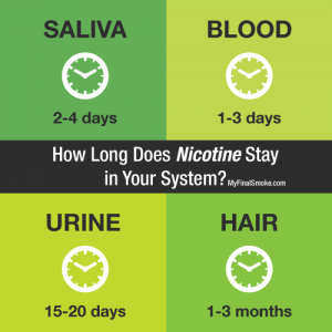 How long does nicotine stay in your system