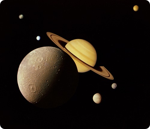 How many moons does Saturn have