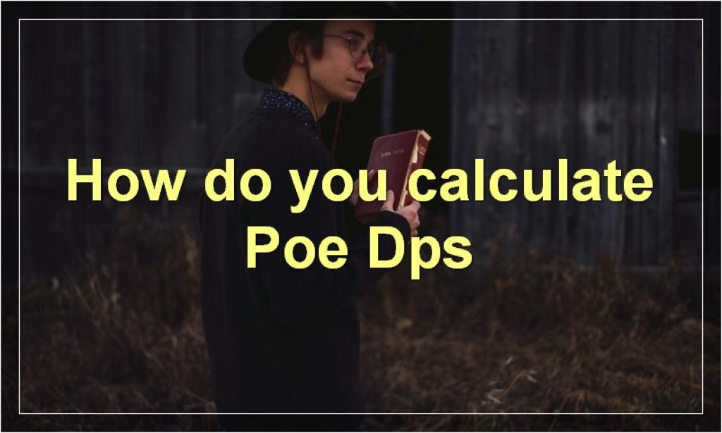 Poe Dps and How to Calculate SkySeaTree