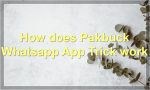 Pakbuck Whatsapp App Trick| Pakbuck Whatsapp