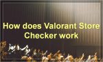 How does Valorant Store Checker work?