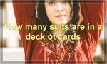 How many suits are in a deck of cards?