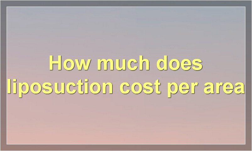 How Much Does Liposuction Cost?