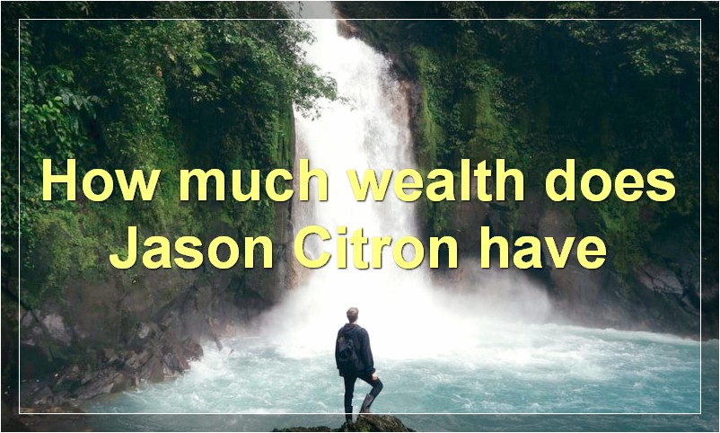How much wealth does Jason Citron have?