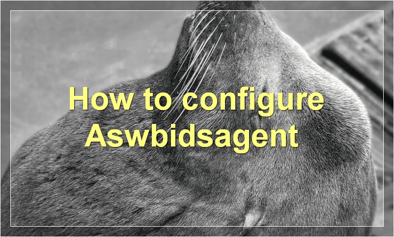 How to configure Aswbidsagent?